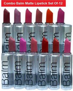 Marie Huda Combo Balm Matte Lipstick - Set Of 12