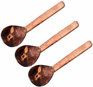 Gandhigramam Wayanad Coconut shell soup spatula Wooden Spatula