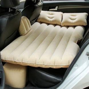 WAIT2SHOP Single Layer Electric Egg Travel Bed Sofa with 2 Inflatable Pillows and Air Pump for Car Back Seat Car Inflatable Bed