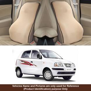 Oshotto Beige Fabric Car Pillow Cushion for Hyundai