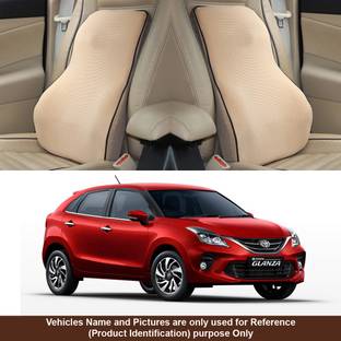 Oshotto Beige Fabric Car Pillow Cushion for Toyota