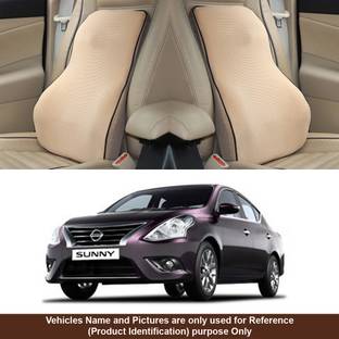 Oshotto Beige Fabric Car Pillow Cushion for Nissan