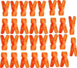 Somapa Clipmaster cloth clip 30pcs orange Medium Plastic Cloth Clip