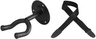 PENNYCREEK Wall Stand and Guitar Belt Polyresin Strap