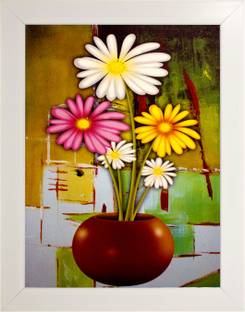 Indianara Flower in a Vase 2413 Digital Reprint 13 inch x 10.2 inch Painting
