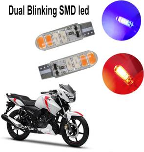 Vagary Colorful Blinking Parking Light 074 Parking Light Car, Motorbike LED for TVS (12 V, 5 W)