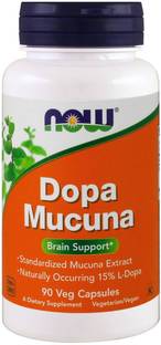 Now Foods Dopa Mucuna,90 Veg Capsules