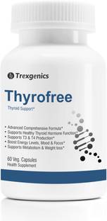 Trexgenics THYROFREE Advanced & Comprehensive Support(60 Veg. Caps)