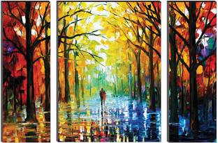 saf 6 MM MDF Modern Art Self Adhesive Digital Reprint 18 inch x 24 inch Painting