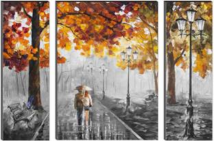 saf 6 MM MDF Modern Art Self Adhesive Digital Reprint 12 inch x 18 inch Painting