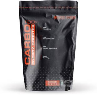 Muscle Power 100% Carbo Natural Energy Booster Weight Gainers/Mass Gainers