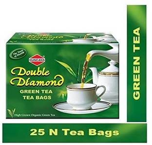 Duncans Double Diamond Green Tea Bags Box