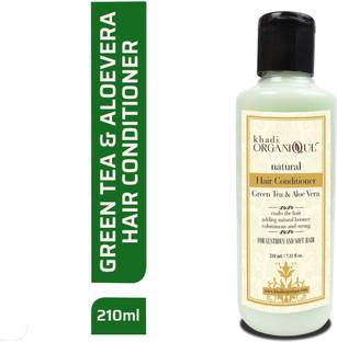 khadi ORGANIQUE Green Tea Aloevera Hair Conditioner 210 ML PACK OF 1