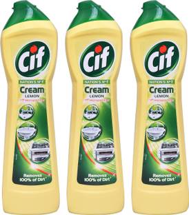 Cif Cream Lemon Kitchen Cleaner With Micro Crystals Kitchen Cleaner