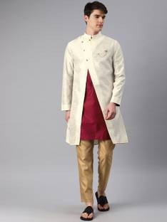 Freehand Solid Sherwani