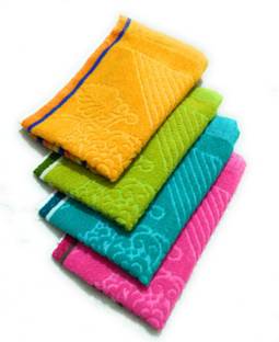 Cotton colors Cotton 300 GSM Hand Towel Set