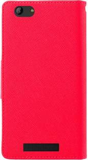 MYSHANZ Flip Cover for iVooMi Me3, iVooMi Me3 flip cover, iVooMi Me3 Desginer Flip cover, iVooMi Me3 mobile flip cover (Red)