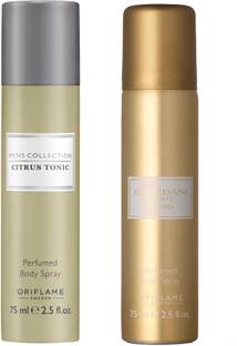 Oriflame Sweden Giordani Gold And Men's Citrus Collection Perfumed Body Spray Deodorant Spray  -  For Men & Women