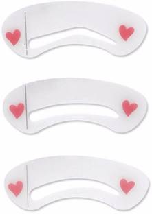 Charmy Reusable Eyebrow Shaping shading Stencil Template 3 Pc set Eyebrow Stencil