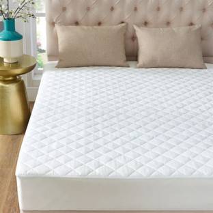 Blue Horse Elastic Strap Double Size Breathable, Waterproof Mattress Cover