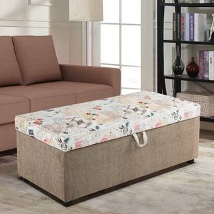 ARRA Solid Wood Standard Ottoman