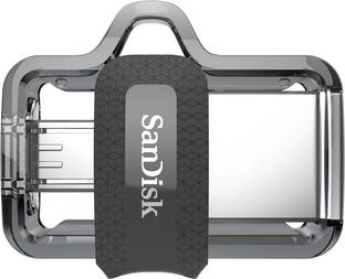 SanDisk SDDD3-256-I35 256 GB OTG Drive Compatible with Desktop Computer, Laptop, Mobile, Tablet USB 3.0 Plastic Case