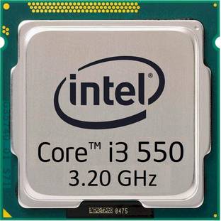Intel Core i3-550 3.2 GHz LGA 1156 Socket 2 Cores 4 Threads 4 MB Smart Cache Desktop Processor