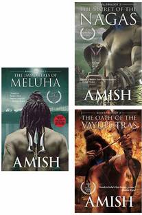 COMBOS OF 3 BOOKS (The Oath Of The Vayuputras,The Secret Of The Nagas,The Immortals Of Meluha (Shiva Trilogy)