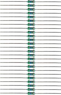 ELPH 100 pieces of 56 Ohms Carbon Film Resistors 1/4 Watts Fixed Resistor