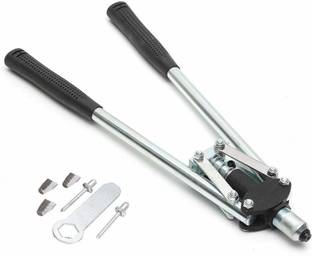 DUMDAAR Hand Riveters Double Hold Riveter Heavy Duty Fast Hitting Rivet Gun