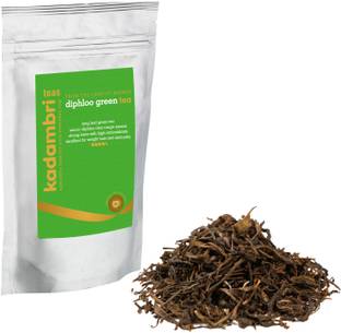 kadambri Long Leaf Orthodox Green Tea from Assam Diphloo Green Tea Pouch