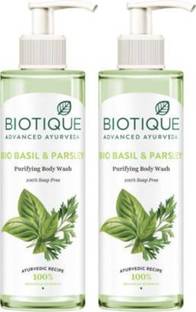 BIOTIQUE Bio Basil & Parsley Body Wash-200ml