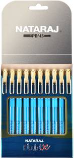 Nataraj Fluid X Ball Pens Pack of 10 Nataraj Fluid X Ball Pens Pack of 10