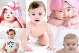 voorkoms 45.72 cm Cute Baby's Boy Poster for Pregnant Women wall stickers Removable Sticker