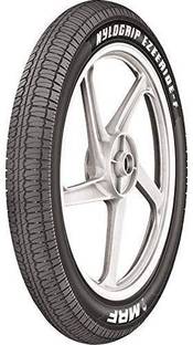 MRF EZEERIDE-F 80/100-18 47P Tubeless Tyre Front Two Wheeler Tyre