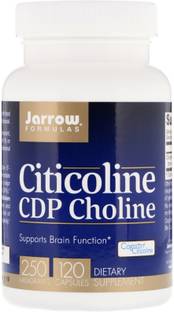 Jarrow Formulas Citicoline, CDP Choline, 250 mg, 120 Capsules