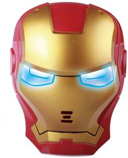 HALO NATION Ironman Mask - Comics Costume Superhero LED Light Eye Mask… Party Mask
