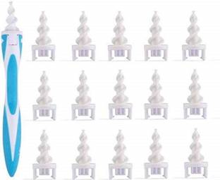 One7 Smart Swab Disposable Ear Wax Cleaner System with 16 Replacement Heads and Carrying Case Electric Ear Cleaner