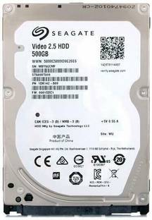 Seagate Seagate REFURBISHED 500 GB Laptop Silver SATA Internal Hard Disk Drive (HDD) (ST500VT000)