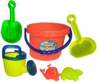 IndusBay Mini Beach Sand Bucket Toy Set
