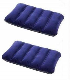 Pozet Air Solid Travel Pillow Pack of 2