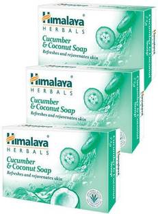Himalaya Herbals Cucumber and Coconut soap 125gx3