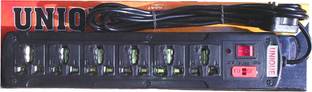 UNIQUE 6+1 ELECTRIC BOARD EXTENSION CORD POWER STRIP WITH 3MTR WIRE 6  Socket Extension Boards