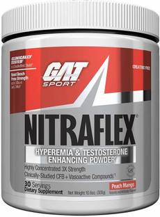 GAT Nitraflex, 30 Serving, Peach Mango (Fresh Stock)