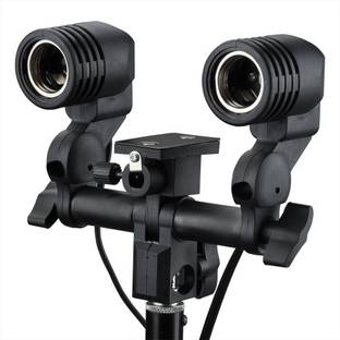 world of needs DOUBLE METAL HOLDER Rotating Flash Bracket