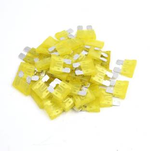 PBROS 20 Pieces Mini Blade Fuse -20 AMP 20 Pieces Mini Blade Fuse -20 AMP(Pack of 20) Electrical Fuse