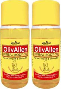 Allen Ayur OLIVALLEN Body Oil (450ml x 2)