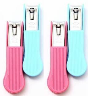 BELL Nail Stainless Steel Nail Clipper Cutter PACK OF 4