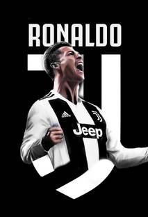 Ronaldo Juventus Art Poster For Room & Office (13 Inch X 19 Inch, Rolled) Paper Print