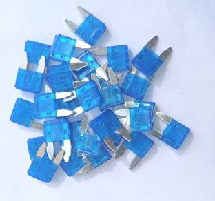 PBROS 20 Pieces Mini Size Blade Fuse -15 AMP(Pack of 20) Electrical Fuse